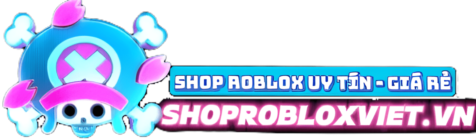 Logo Shop Roblox Việt - Shop Acc Blox Fruit Rẻ Nhất Việt Nam